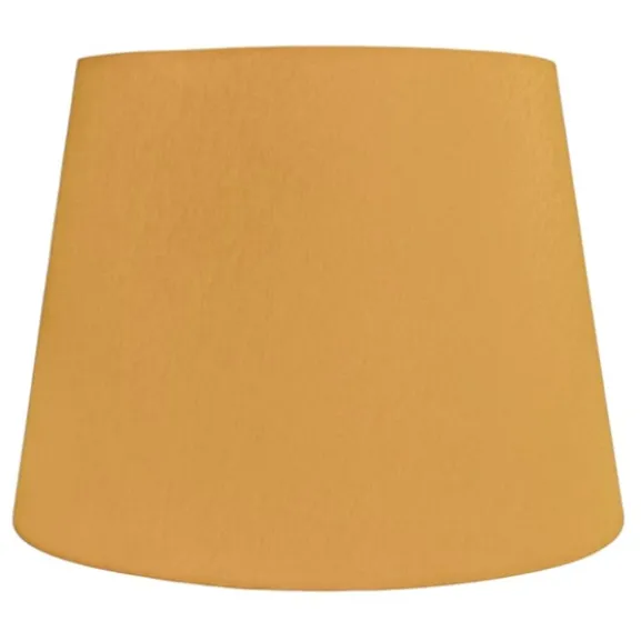 Lampskärm Oval Gul/Vit 28cm
