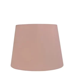 Lampskärm Oval Rosa/Vit 20 cm