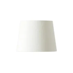 Lampskärm Qvist Classic Round, 103 Linen Off-White, 27cm