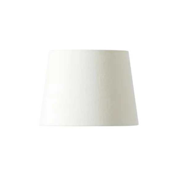 Lampskärm Qvist Classic Round, 103 Linen Off-White, 27cm