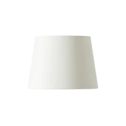 Lampskärm Qvist Classic Round, 103 Linen Off-White, 32cm