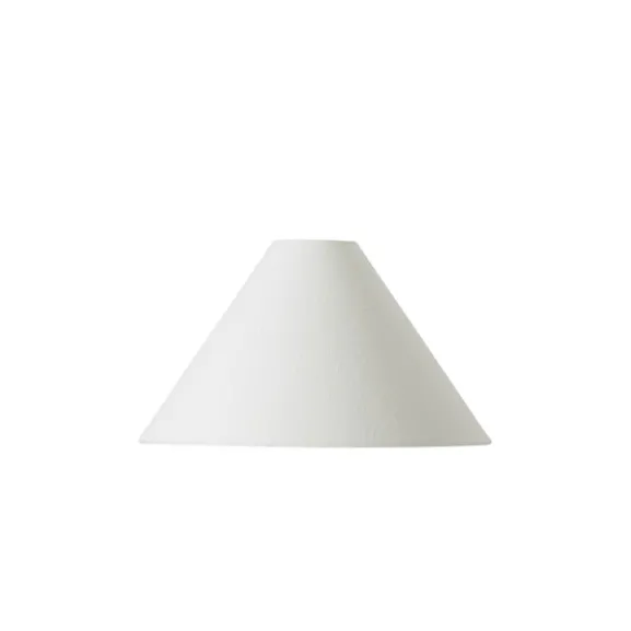 Lampskärm Qvist Conical, 102 Linen Off-White, 38cm