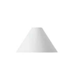 Lampskärm Qvist Conical, 102 Linen White, 45cm