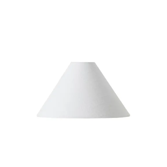 Lampskärm Qvist Conical, 102 Linen White, 25cm