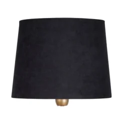Lampskärm Viken svart sammet, 32 cm