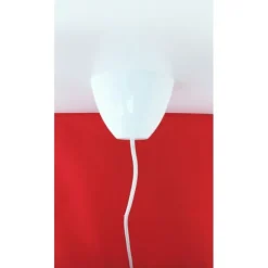 Lamptop round, blankvit 11,7cm