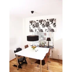Lamptop round, mattsvart 11,7cm