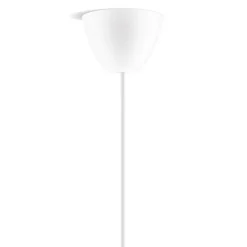 Lamptop round, mattvit 11,7cm