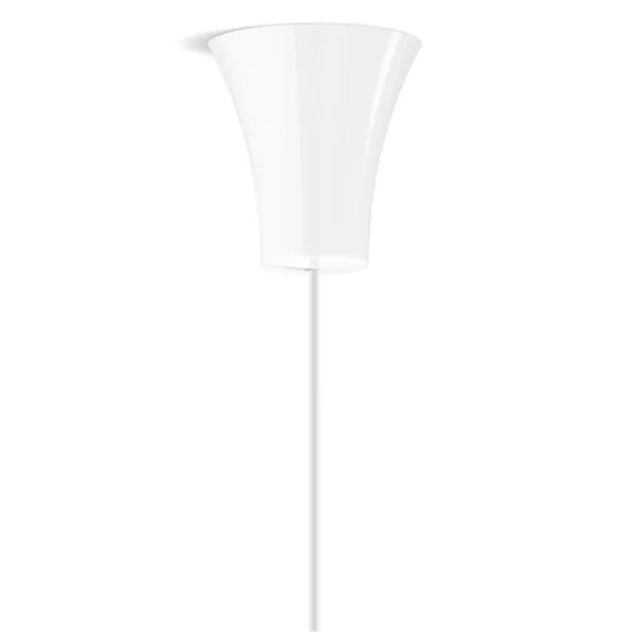 Lamptop tjus, blankvit 11,7cm