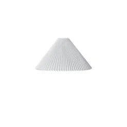 Le Klint 12 lampskärm, Vit Papper 23 cm