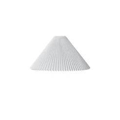 Le Klint 12 lampskärm, Vit Standard 27 cm