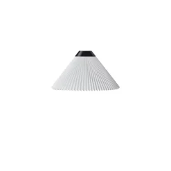 Le Klint 12 Svart lampskärm, Vit 19 cm