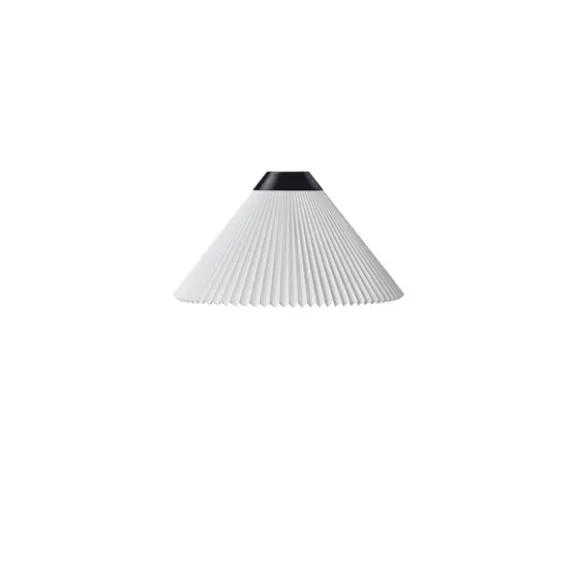 Le Klint 12 Svart lampskärm, Vit 19 cm