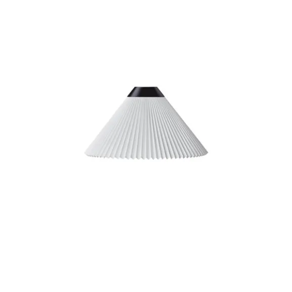 Le Klint 12 Svart lampskärm, Vit 21 cm