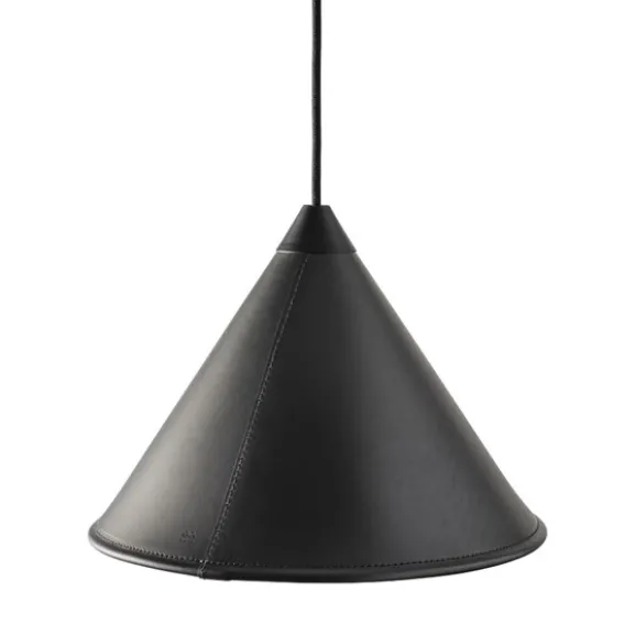 Leather Cone Namibia Taklampa 25 cm Black