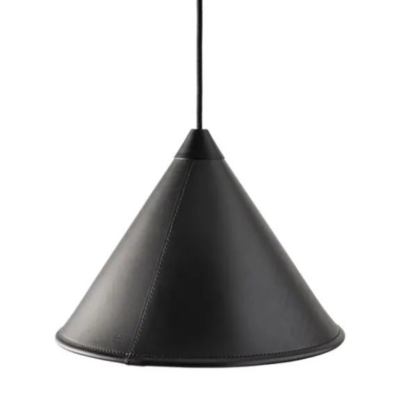 Leather Cone Namibia Taklampa 65 cm Black