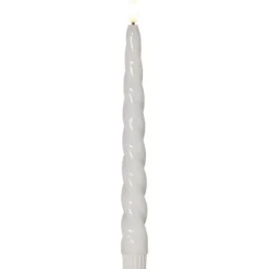 LED Antikljus 2-pack Flamme Shine Vit 24,5cm