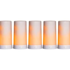 LED Blockljus Diner 5 Extra Vit 13cm
