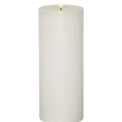 LED Blockljus Flamme Flow Big Vit 27,5cm