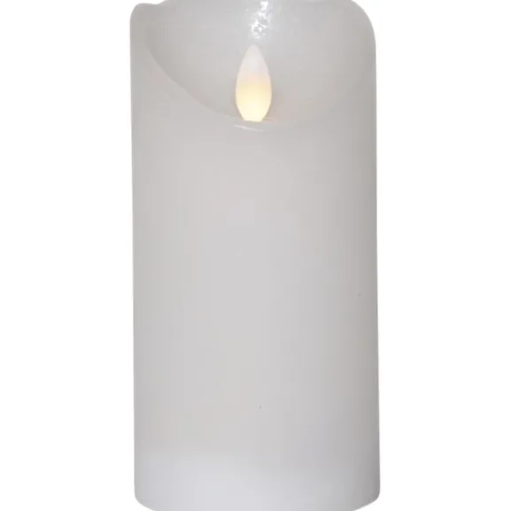 LED Blockljus Glow Vit 15 cm