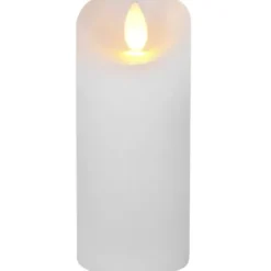 LED Blockljus Glow Vit 12,5cm
