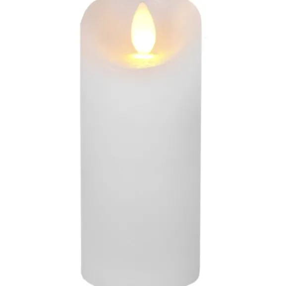 LED Blockljus Glow Vit 12,5cm