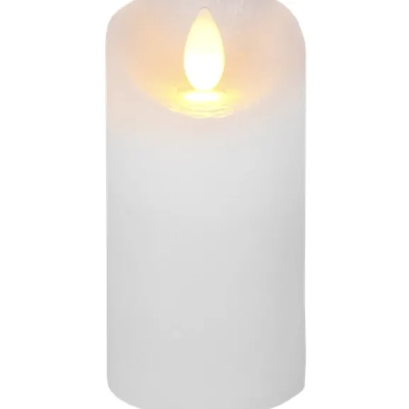 LED Blockljus Glow Vit 10cm