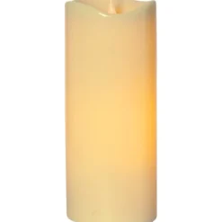 LED Blockljus Grande Beige 31 cm