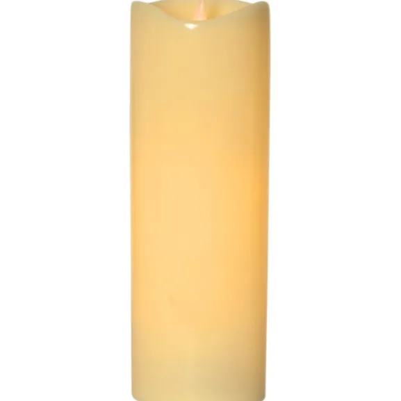 LED Blockljus Grande Beige 38cm