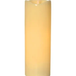 LED Blockljus Grande Beige 38cm
