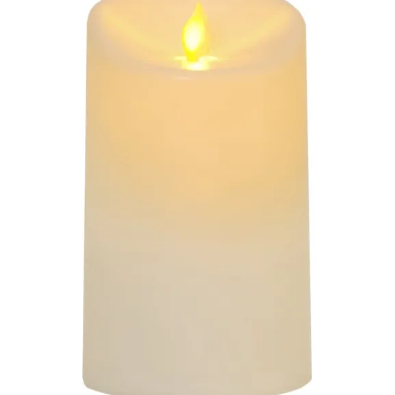 LED Blockljus M-Twinkle Elfenben 15cm
