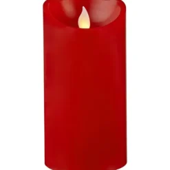 LED Blockljus M-Twinkle Röd 15cm