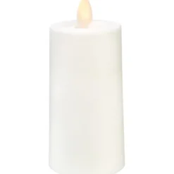 LED Blockljus M-Twinkle Vit 11,5cm