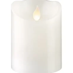 LED Blockljus M-Twinkle Vit 10cm