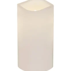 LED Blockljus Paul Vit 15cm