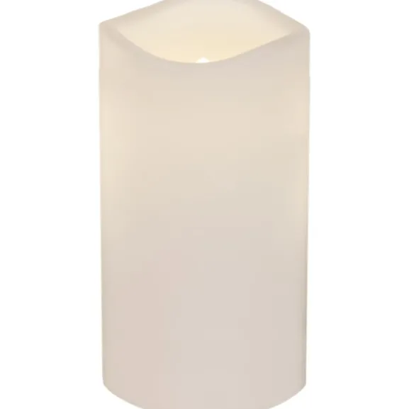 LED Blockljus Paul Vit 15cm