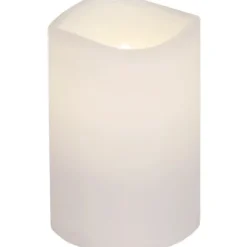 LED Blockljus Paul Vit 11,5cm