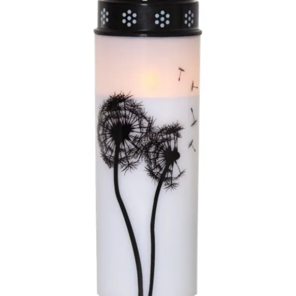 LED Gravljus Dandelion Vit 21cm