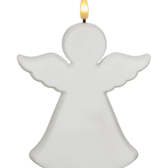 LED Gravljus Flamme Angel Vit 18cm