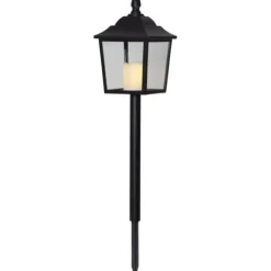 LED Gravlykta Flame Svart 52cm