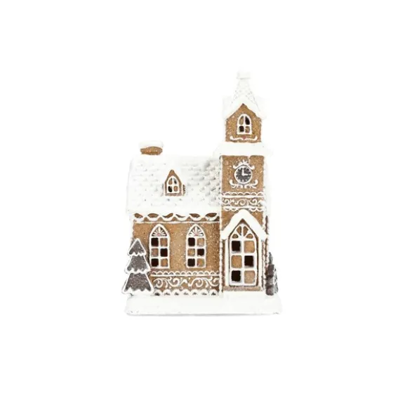 LED Lykta Pepparkakshus