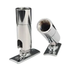 Led med bakplatta krom 13