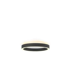 LED Plafond Backlight String Ø30, Svart 25W 3-stegs dimning - Minne