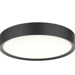 LED Plafond Universal 3 step Ø33 18W IP44, Svart