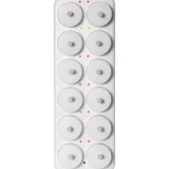 LED Värmeljus 12-pack Flamme Charge Vit 6,5cm