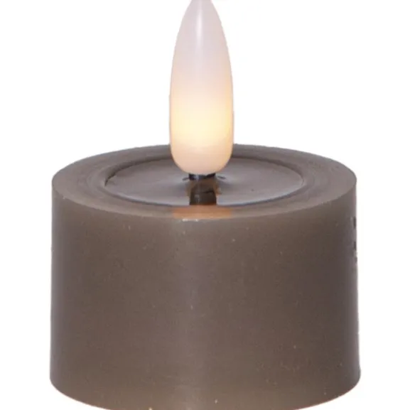 LED Värmeljus 2-pack Flamme Flow Mullvad 5cm
