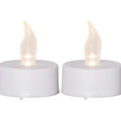 LED Värmeljus 2-pack Paulo Vit 4,5cm