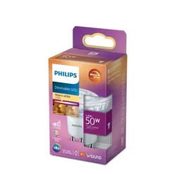 LED-lampa classic 3,8W(50W) GU10 dim to warm