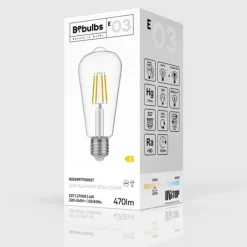 LED-lampa Clear 4W E27 edison