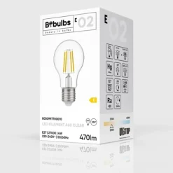 LED-lampa Clear 4W E27 normal